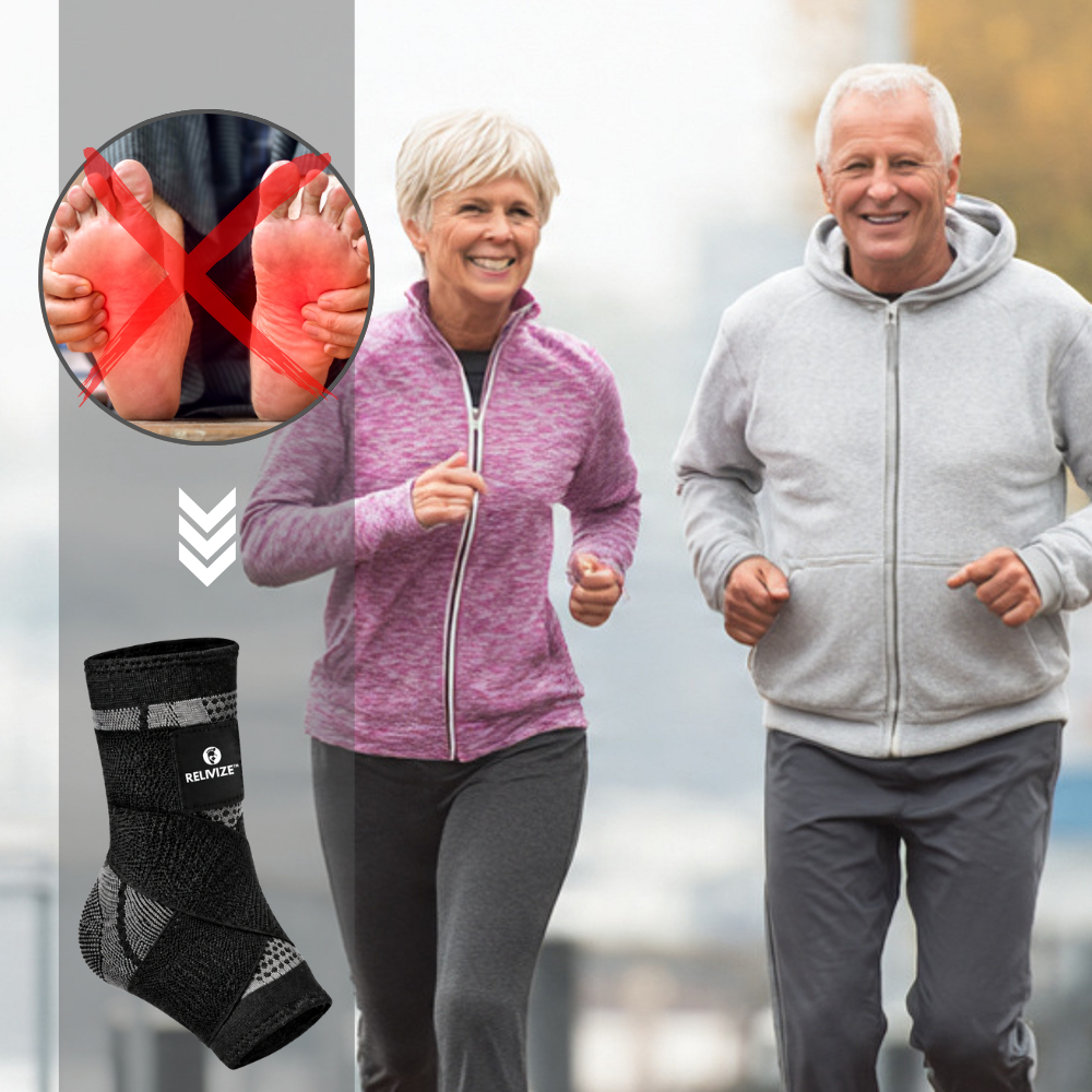 Actief bewegen met de Relivize enkelbrace